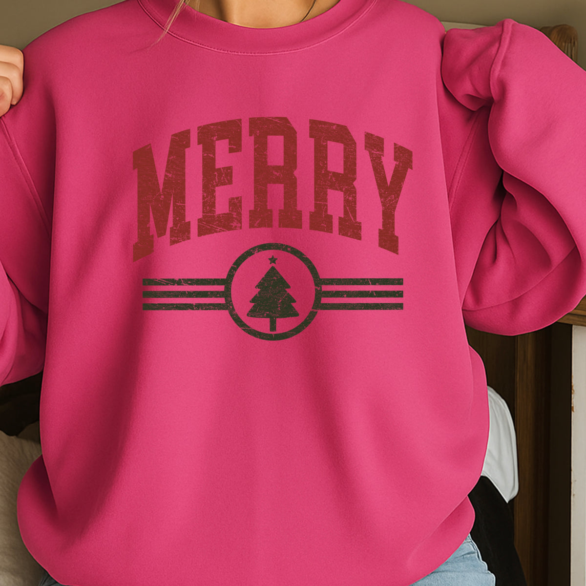 Merry Christmas Crewneck Sweatshirt