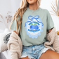 Busy Buying Blueberries Comfort Color Graphic Tee