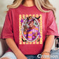 Horror Film Character Halloween Comfort Color Graphic Tee