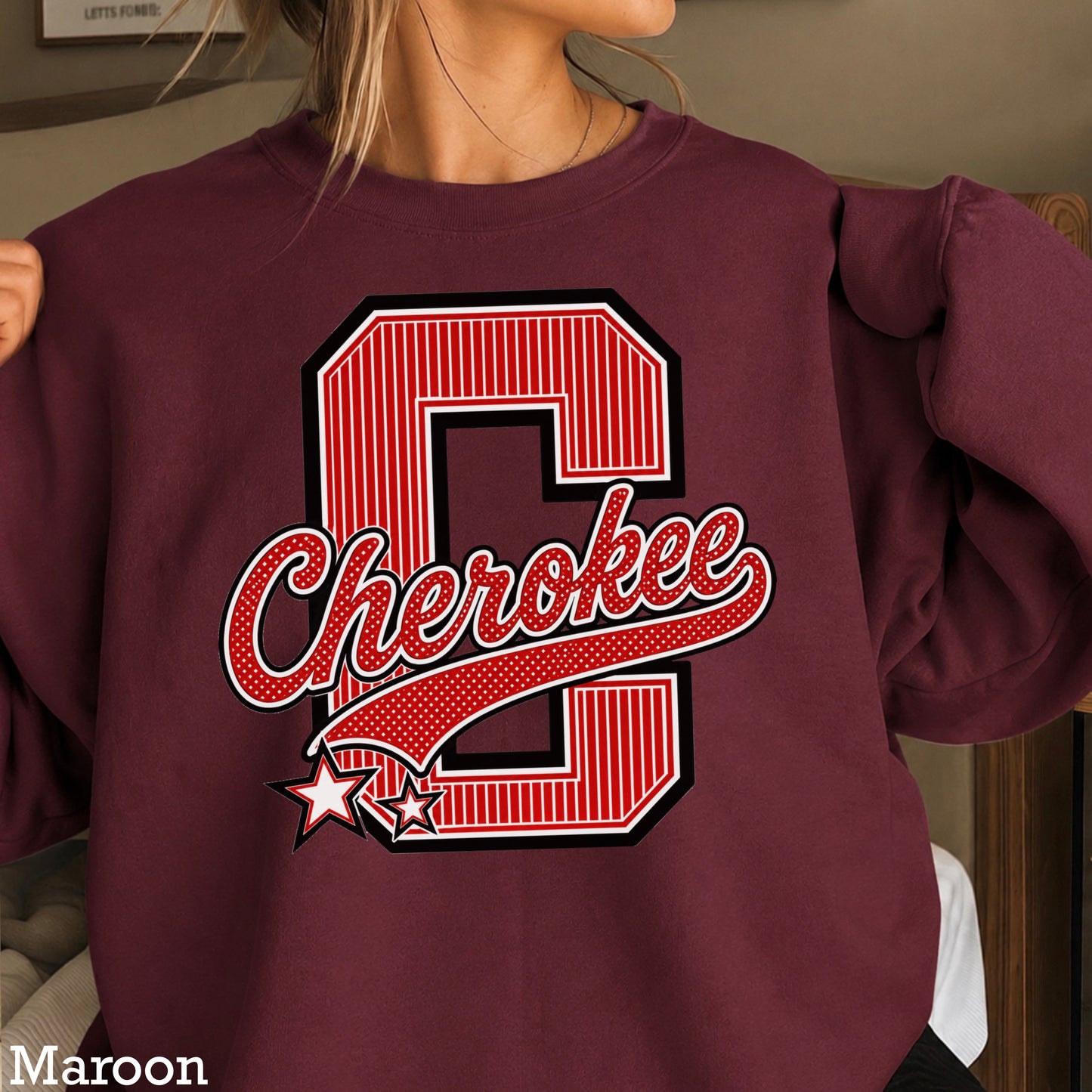 Cherokee Warriors Crewneck Sweatshirt