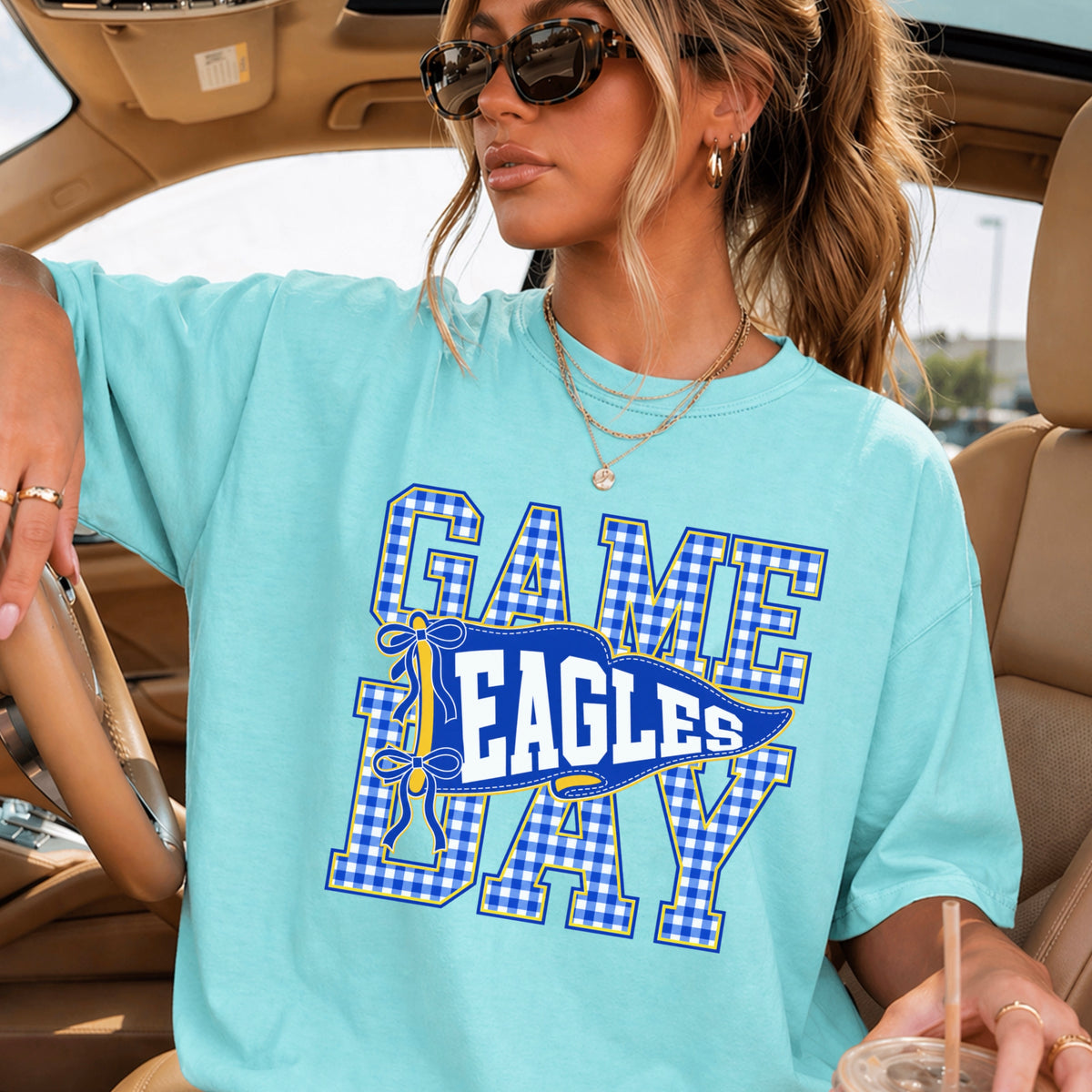 Eagles  Comfort Color Graphic Tee