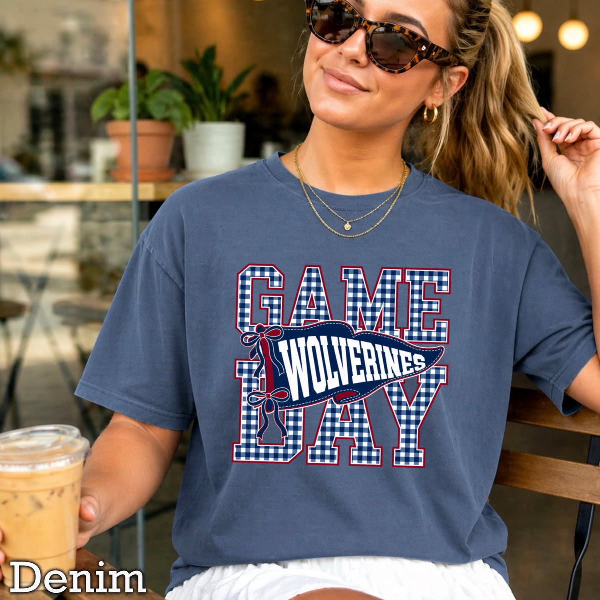Wolverines Comfort Color Graphic Tee