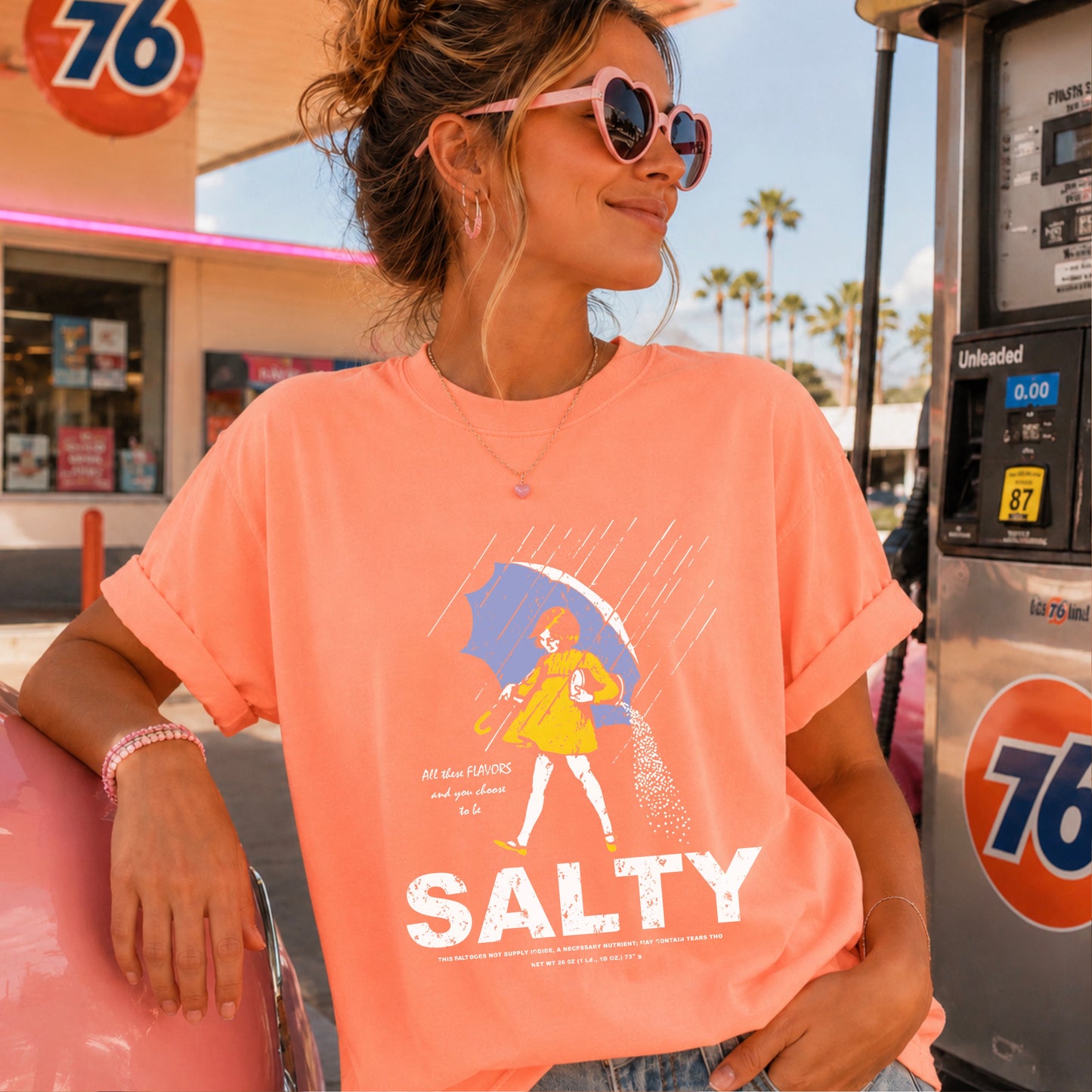 Salty Comfort Color Graphic Tee