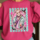 Horror Film Character Crewneck Sweatshirt