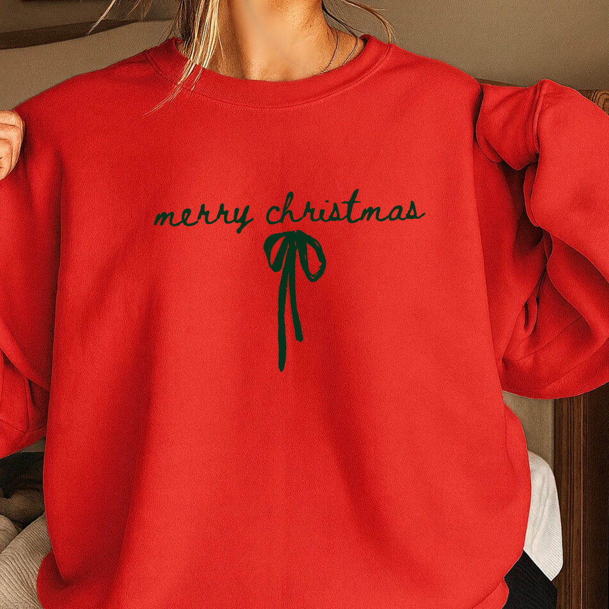 Merry Christmas Crewneck Sweatshirt