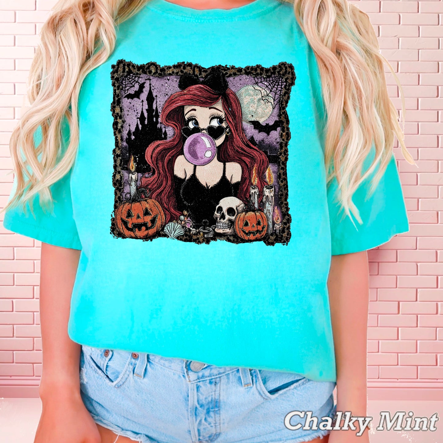 Halloween Princess Halloween Comfort Color Graphic Tee