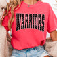 Warriors Comfort Color Graphic Tee