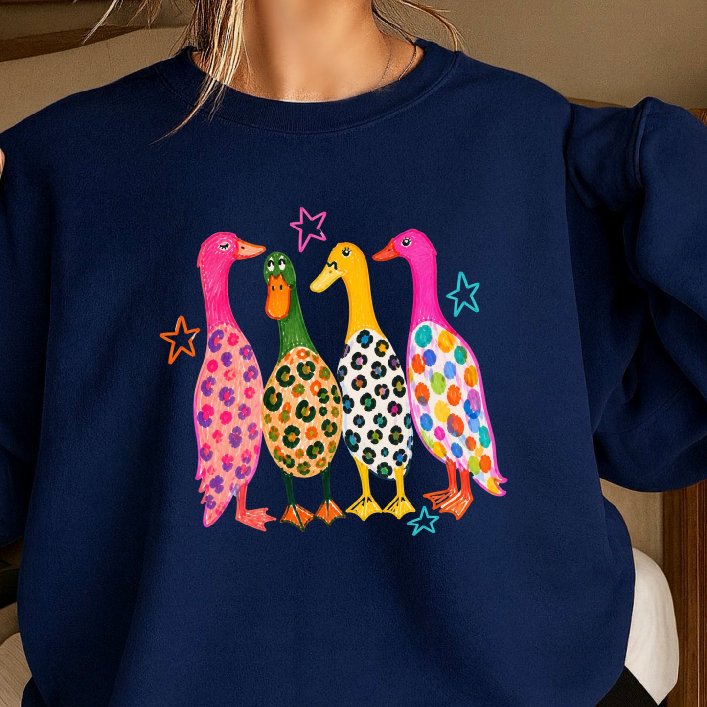 Mallard Ducks Crewneck Sweatshirt