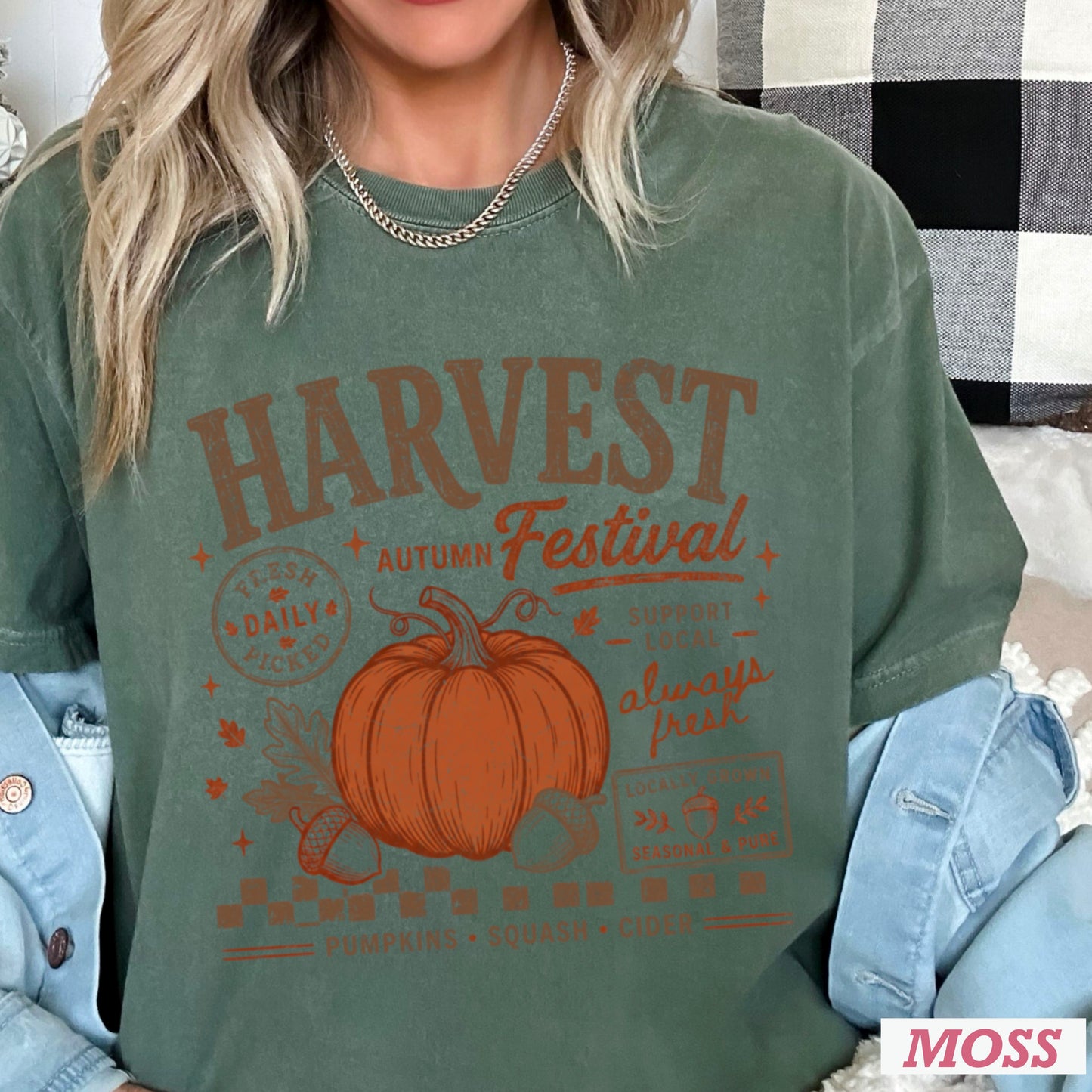 Harvest Festival Comfort Color Graphic Tee
