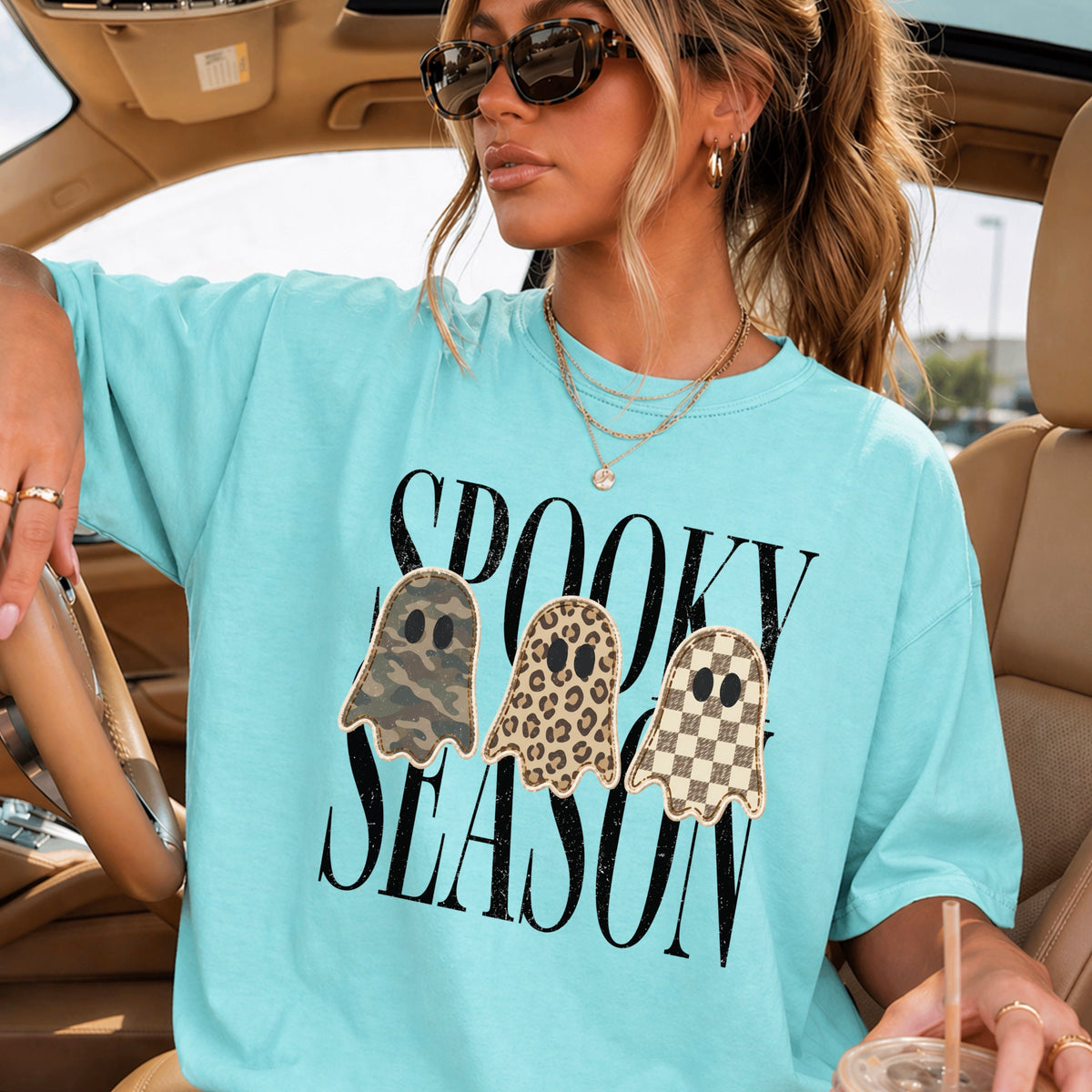 Spooky Season Comfort Color Graphic Tee