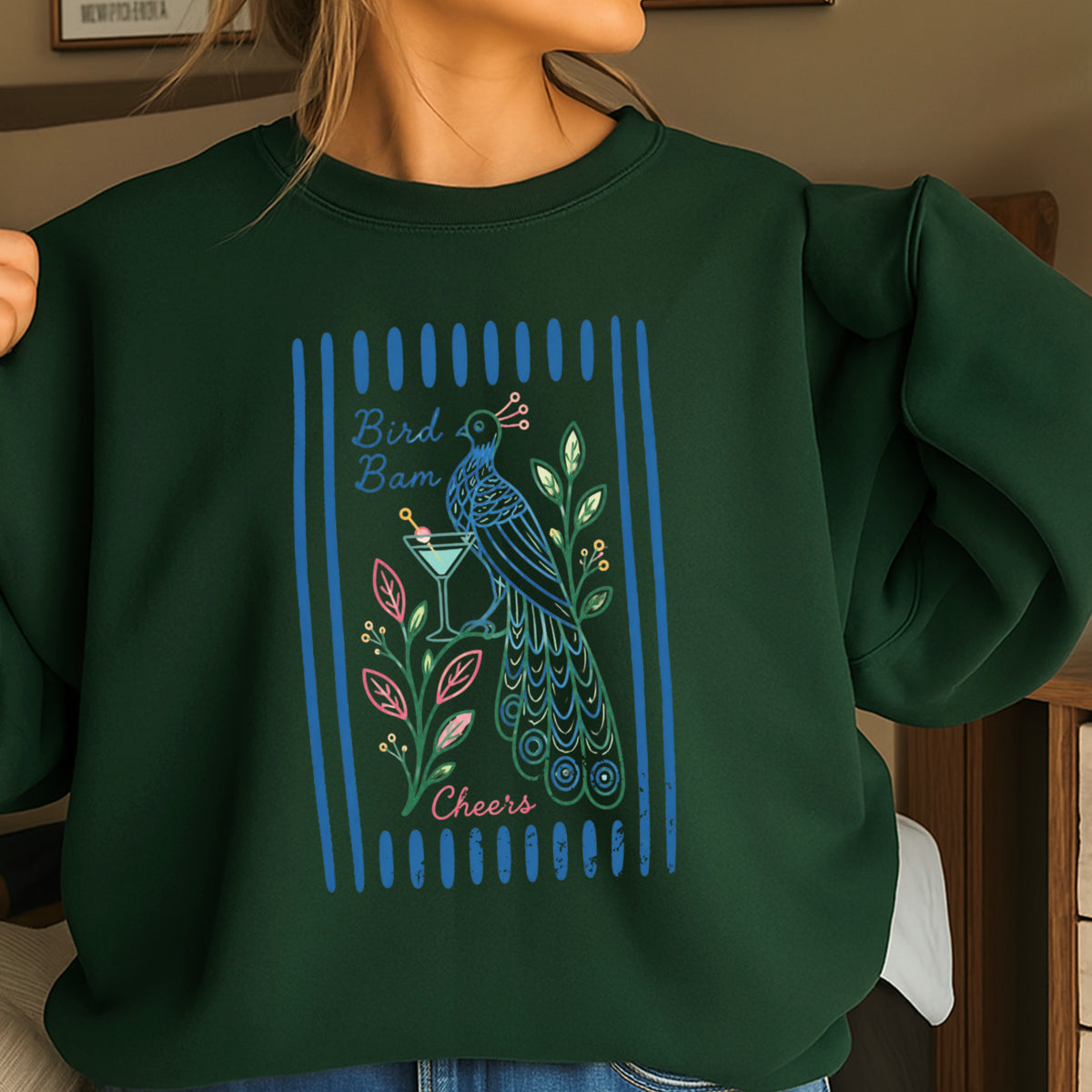 Mahjong Bam Bird Sweatshirt