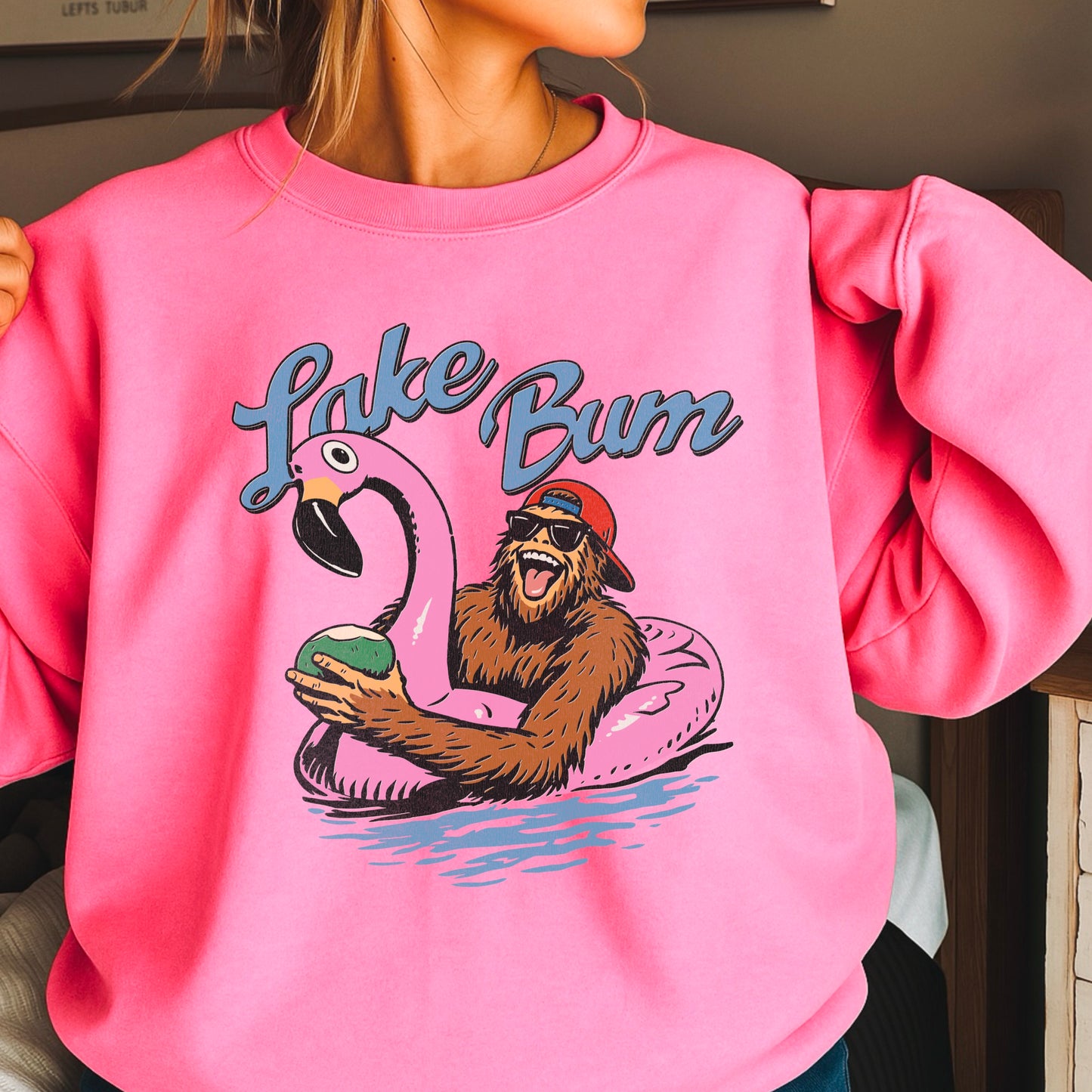 Lake Bum Crewneck Sweatshirt