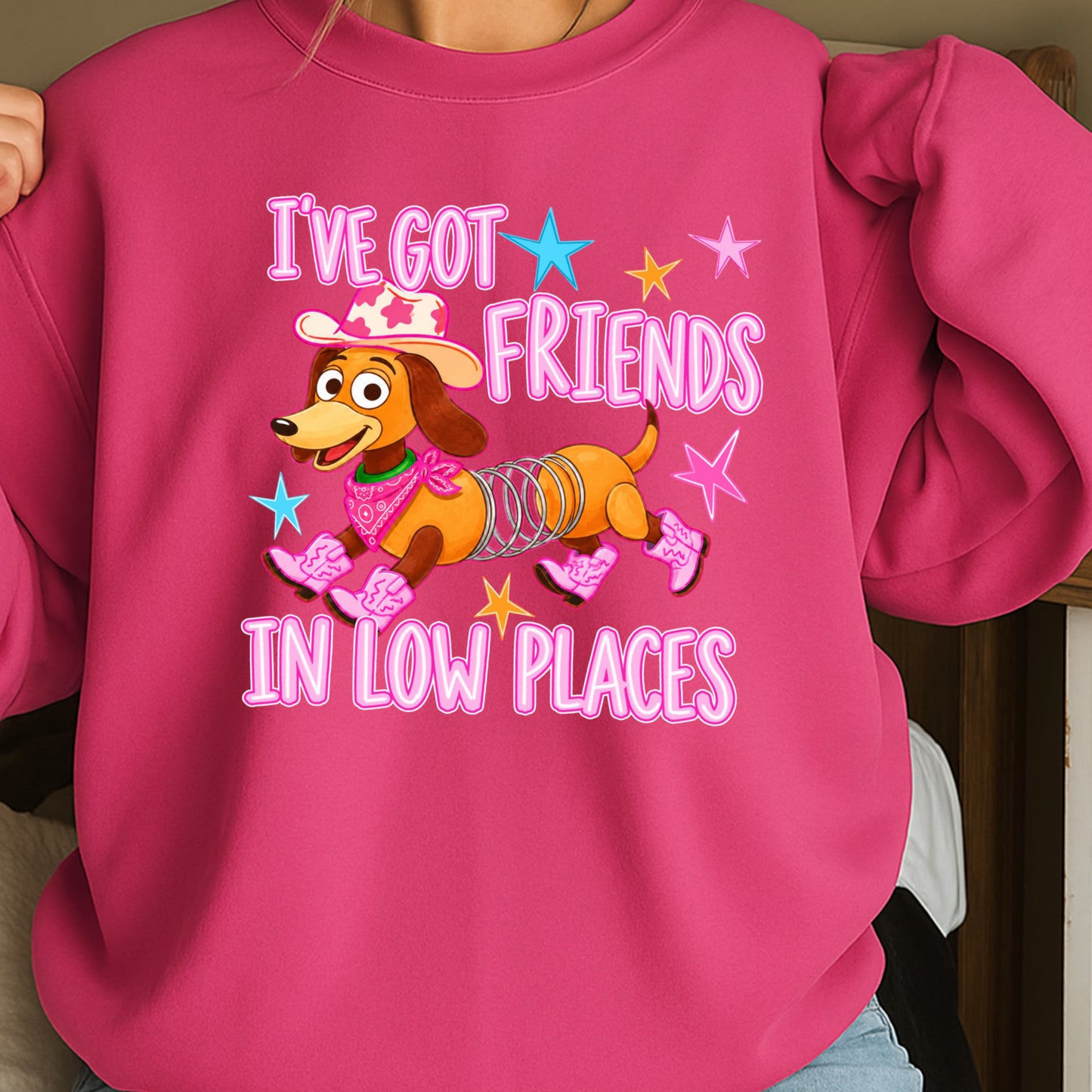 I’ve Got Friends In Low Places Toy Crewneck Sweatshirt