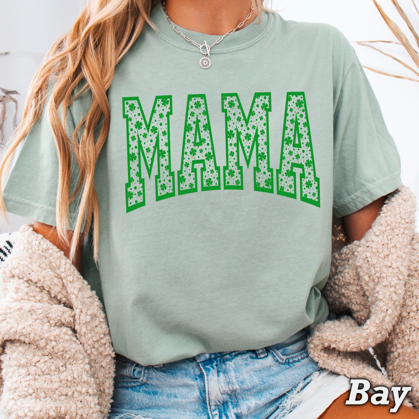 Mama St. Patrick’s Day Comfort Color Graphic Tee