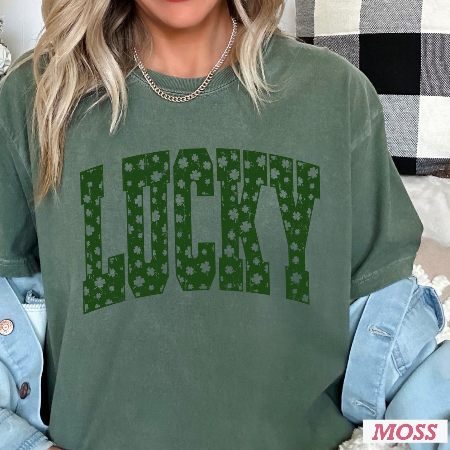 Lucky St. Patrick’s Day Comfort Color Graphic Tee