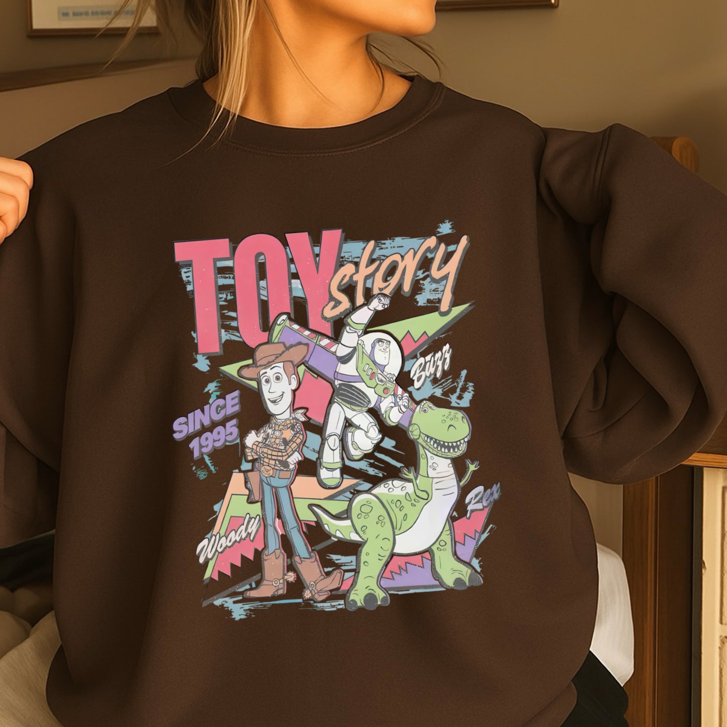 Retro 1995 Toy Version Crewneck Sweatshirt