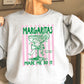 Margaritas Made Me Do It Crewneck Sweatshirt