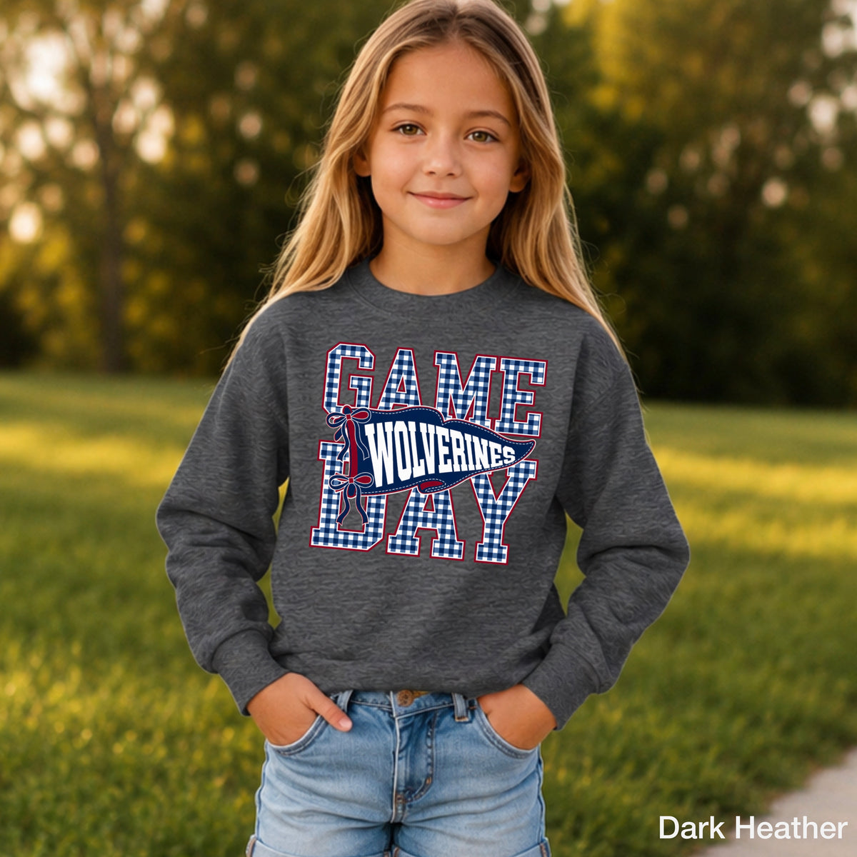 Wolverines Youth Crewneck Sweatshirt