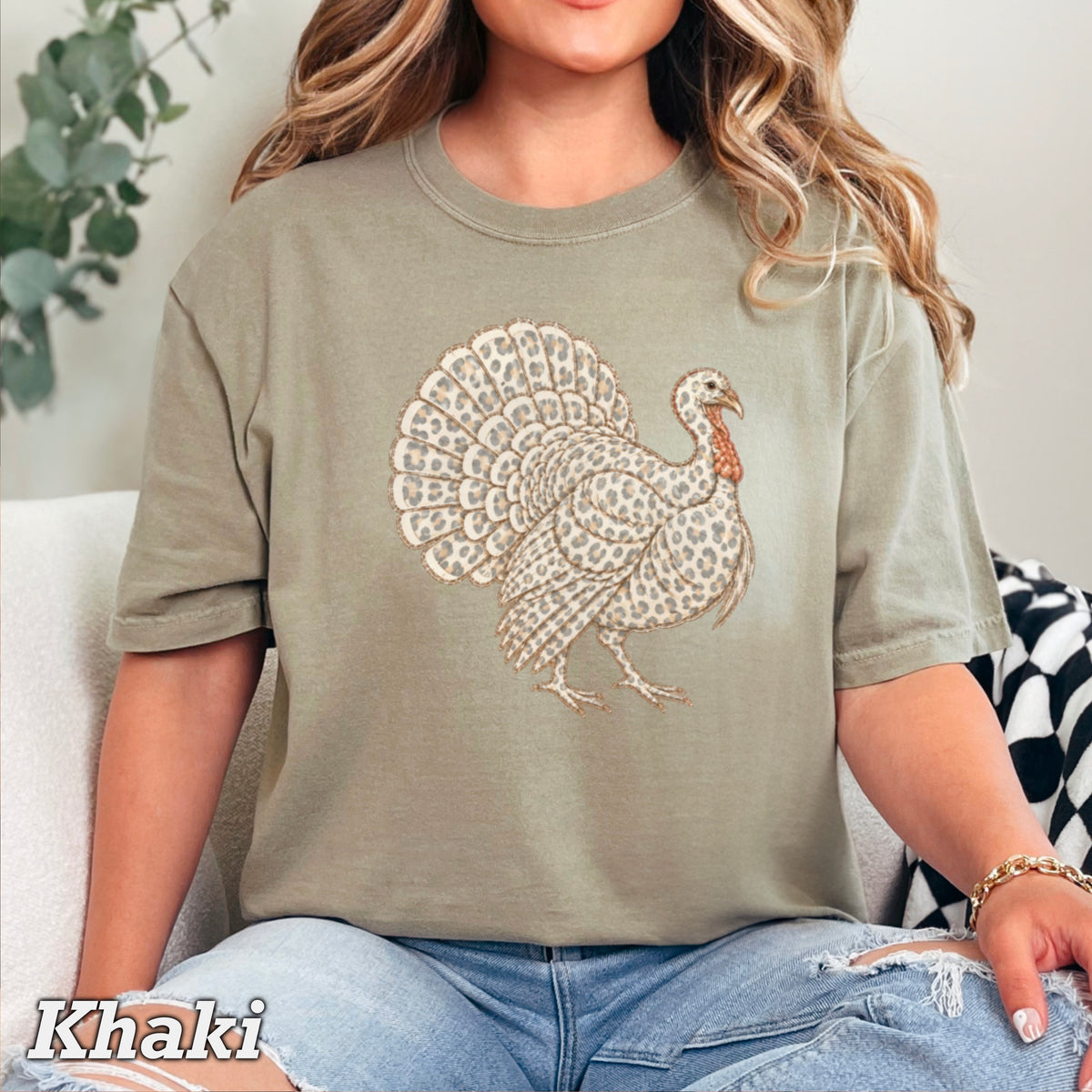 Turkey Thanksgiving Comfort Color Graphic Tee
