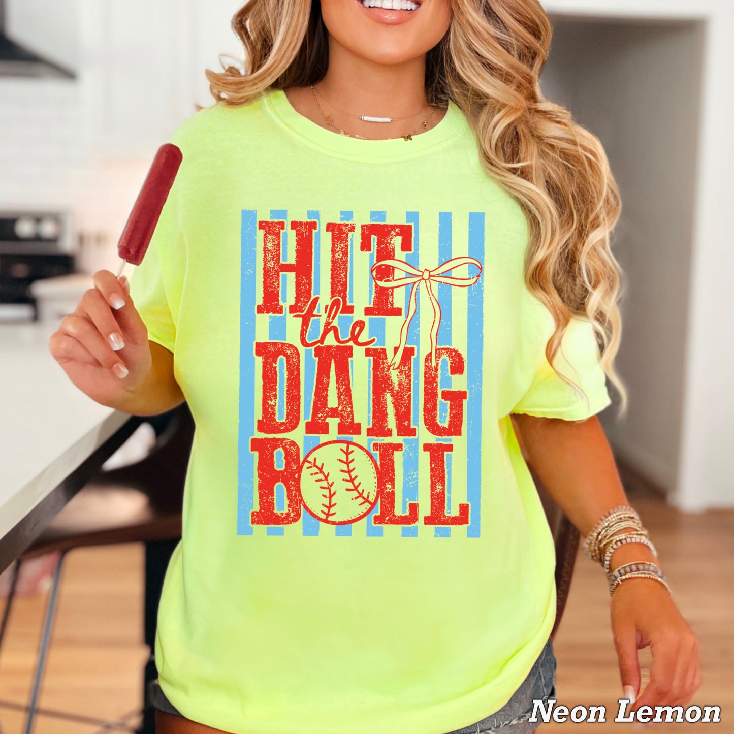 Hit The Dang Ball Comfort Color Graphic Tee