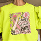 In October We Wear Pink Crewneck Sweatshirt
