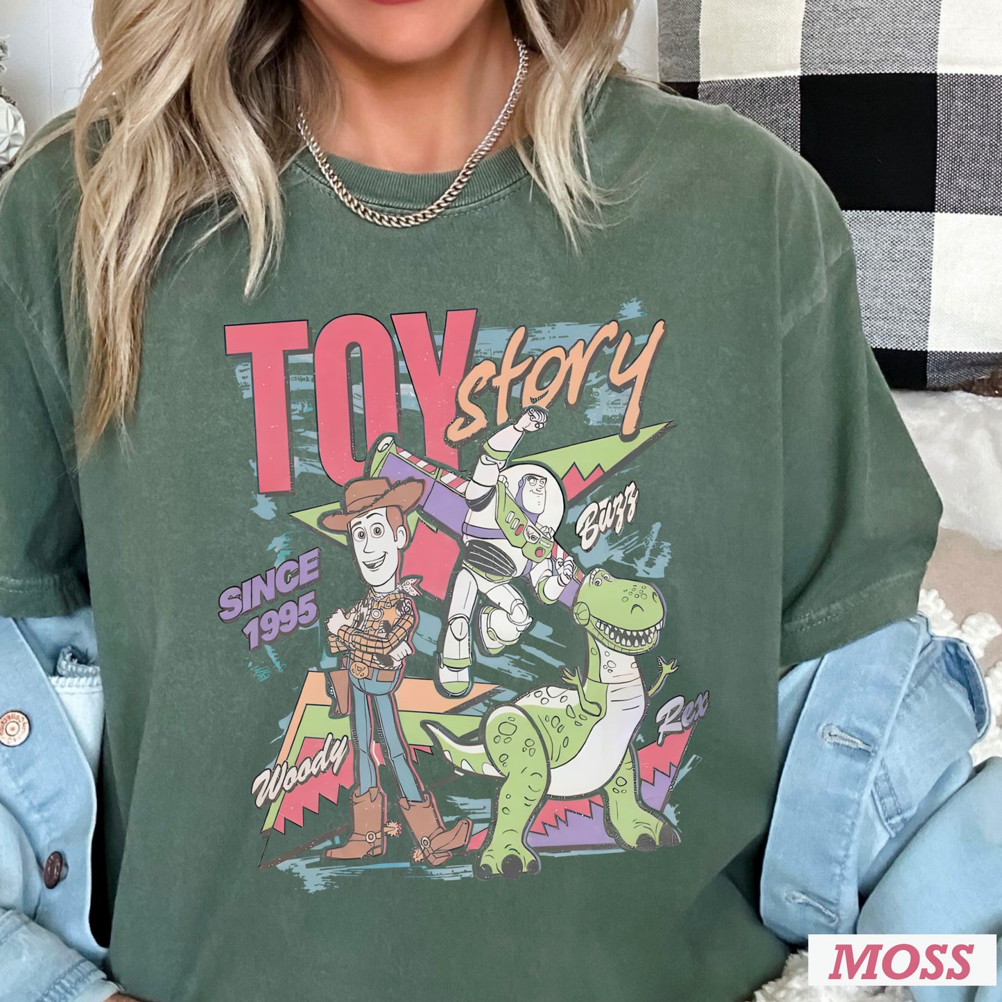Retro 1995 Toy Version Comfort Color Graphic Tee