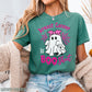 Breast Cancer Is Boo-Sheet Comfort Color Graphic Tee