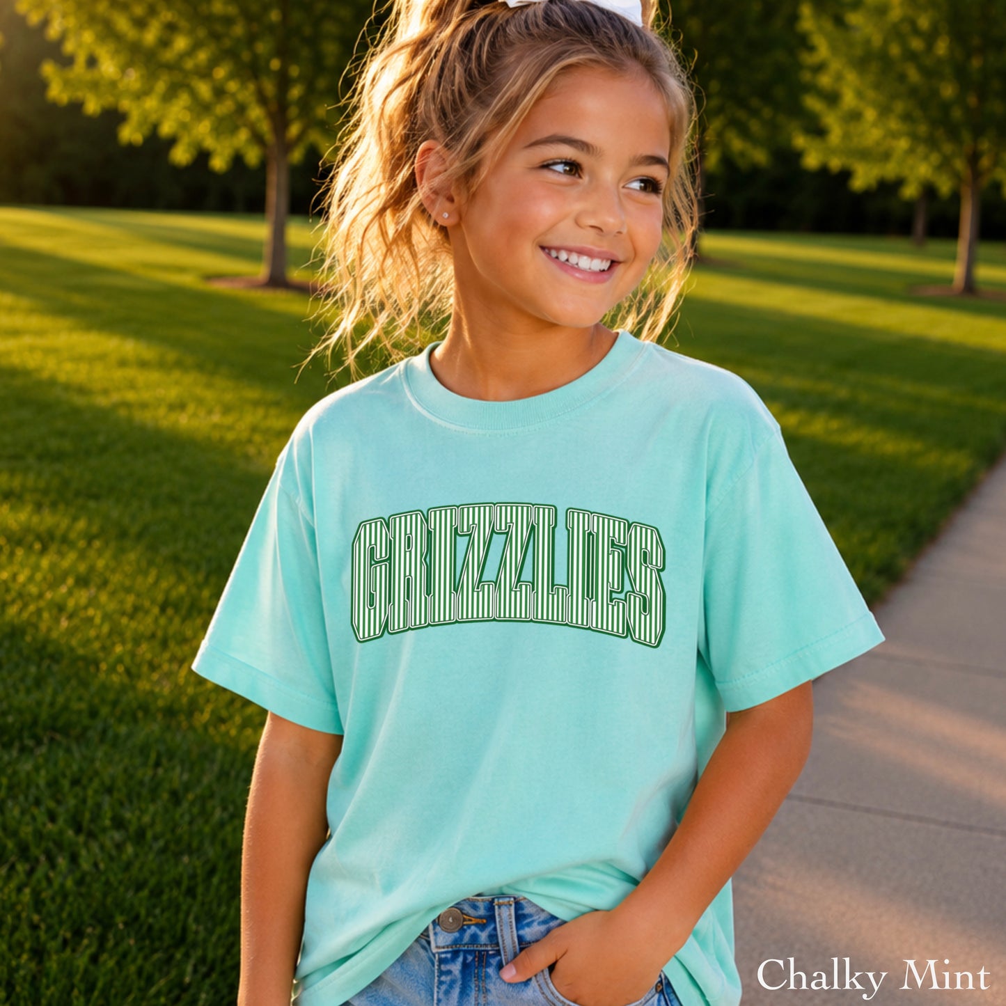 Grizzlies Youth Comfort Color T-Shirt