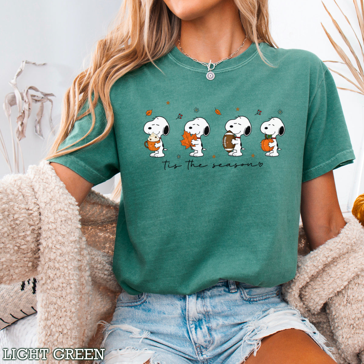 Tis The Season Fall Comfort Color Graphic Tee
