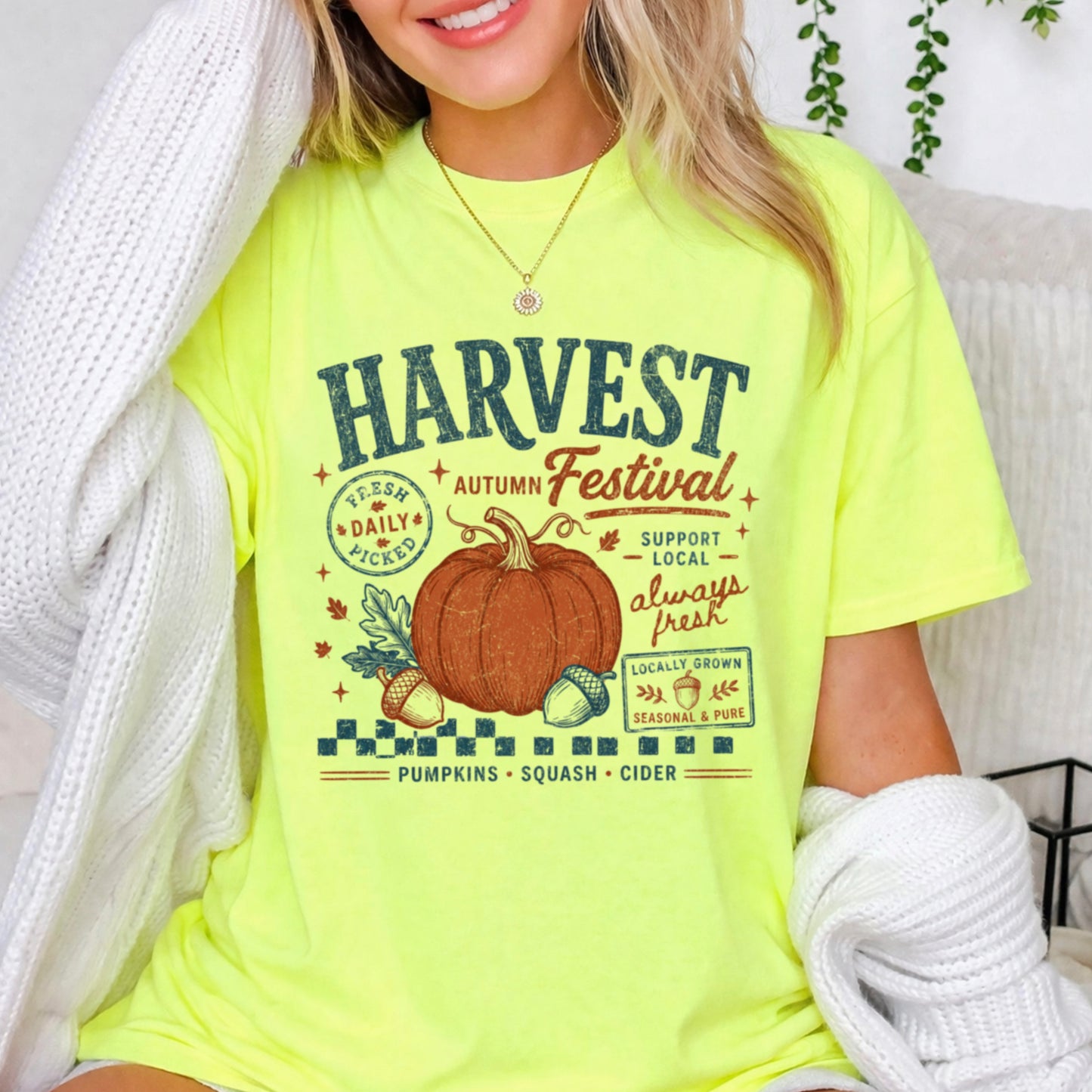 Harvest Festival Comfort Color Graphic Tee