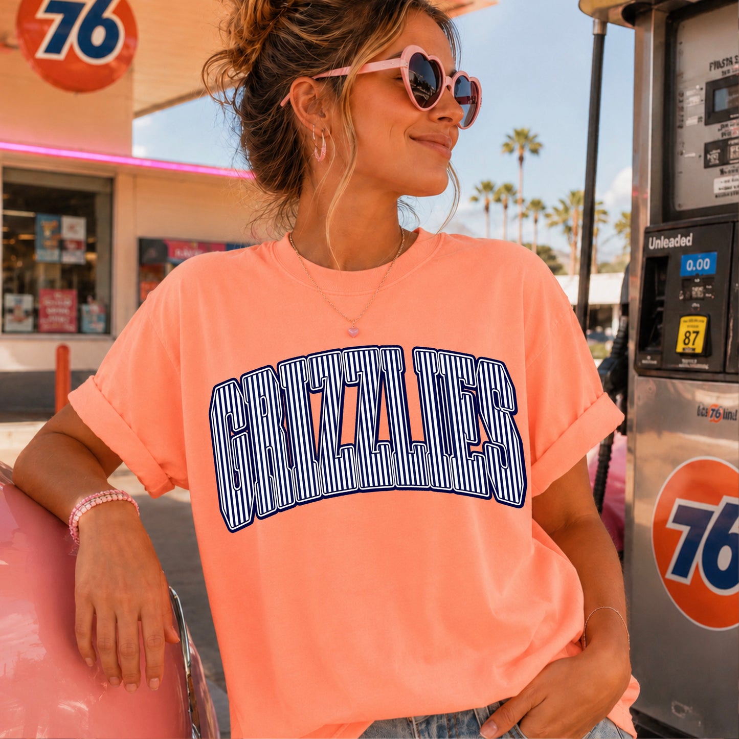 Grizzlies Comfort Color Graphic Tee
