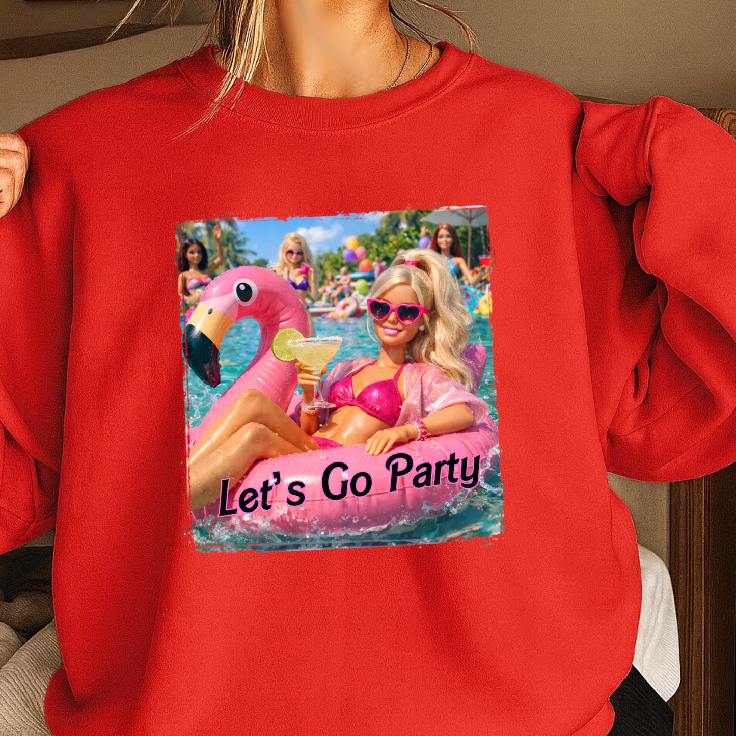 Let’s Go Party Crewneck Sweatshirt