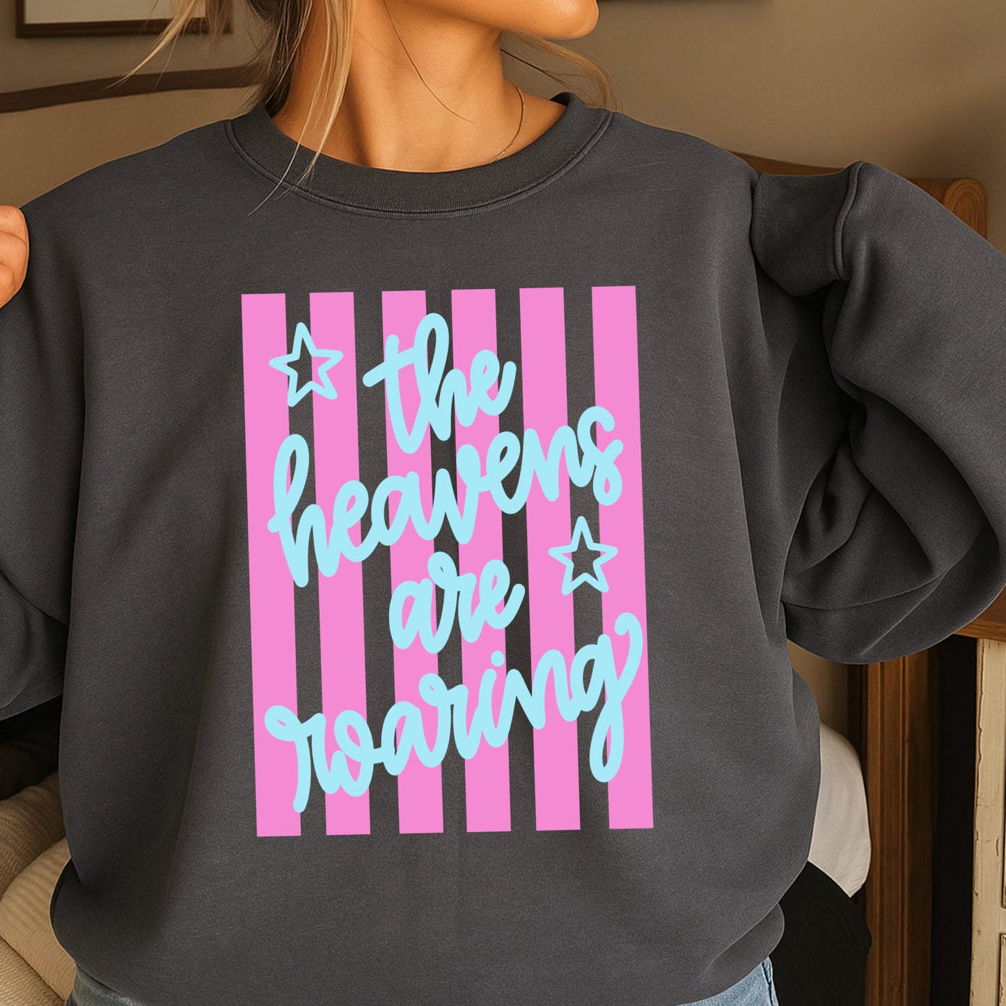 The Heaven’s Are Roaring Crewneck Sweatshirt