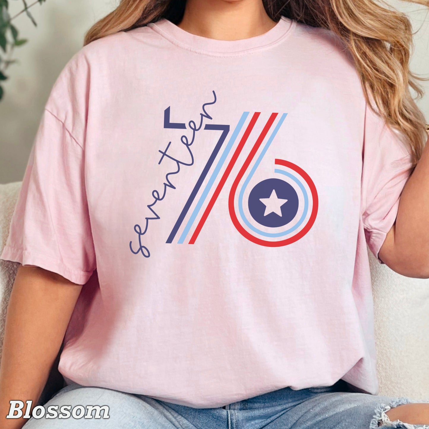 Retro 1776 Comfort Color Graphic Tee