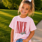 Nice -ish Christmas Youth Comfort Color T-Shirt