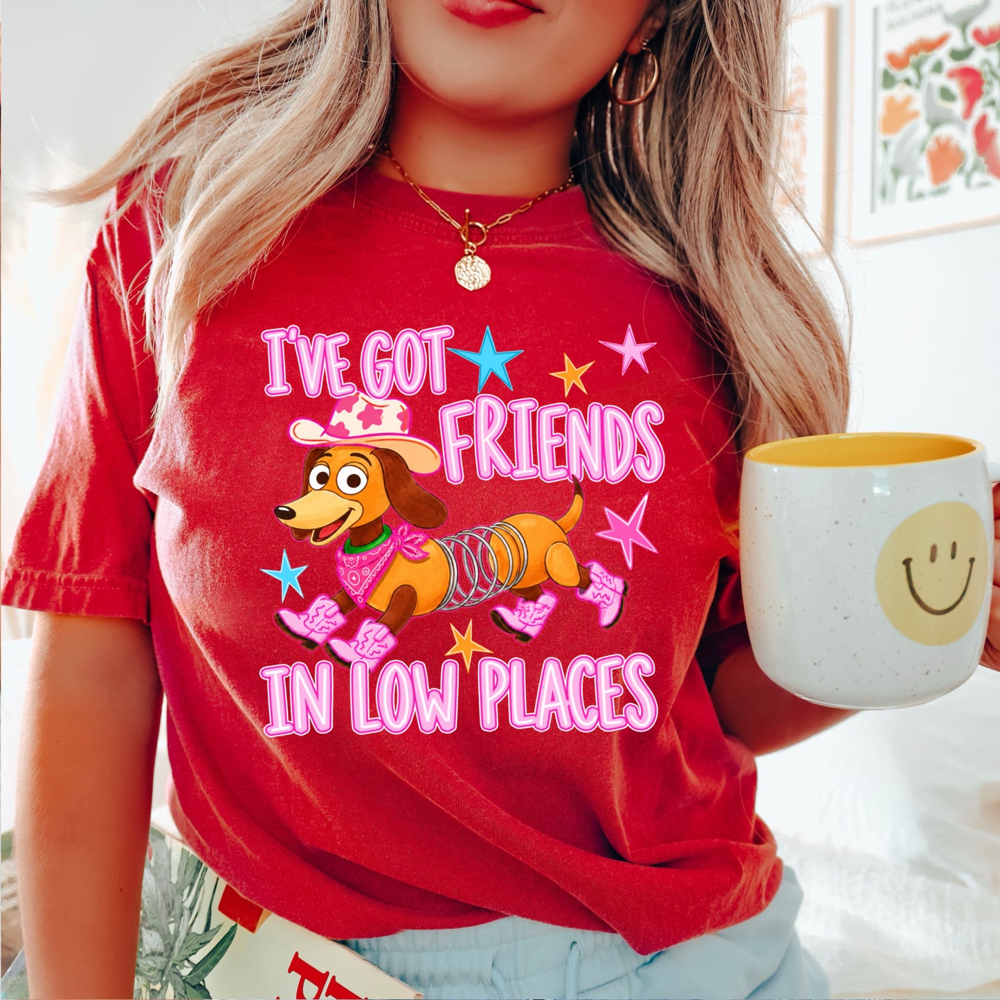 I’ve Got Friends In Low Places Toy Comfort Color Graphic Tee