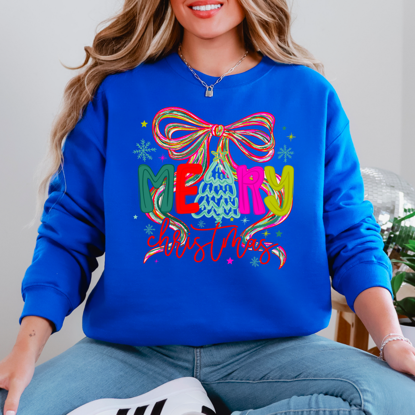 Merry Christmas Crewneck Sweatshirt