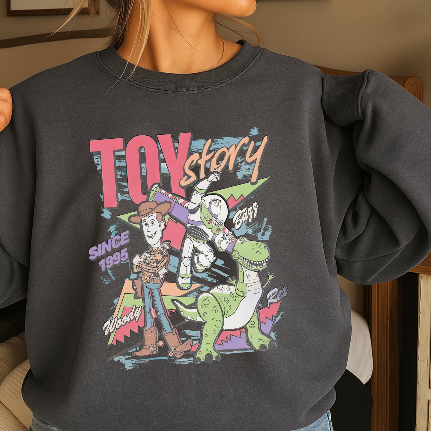 Retro 1995 Toy Version Crewneck Sweatshirt