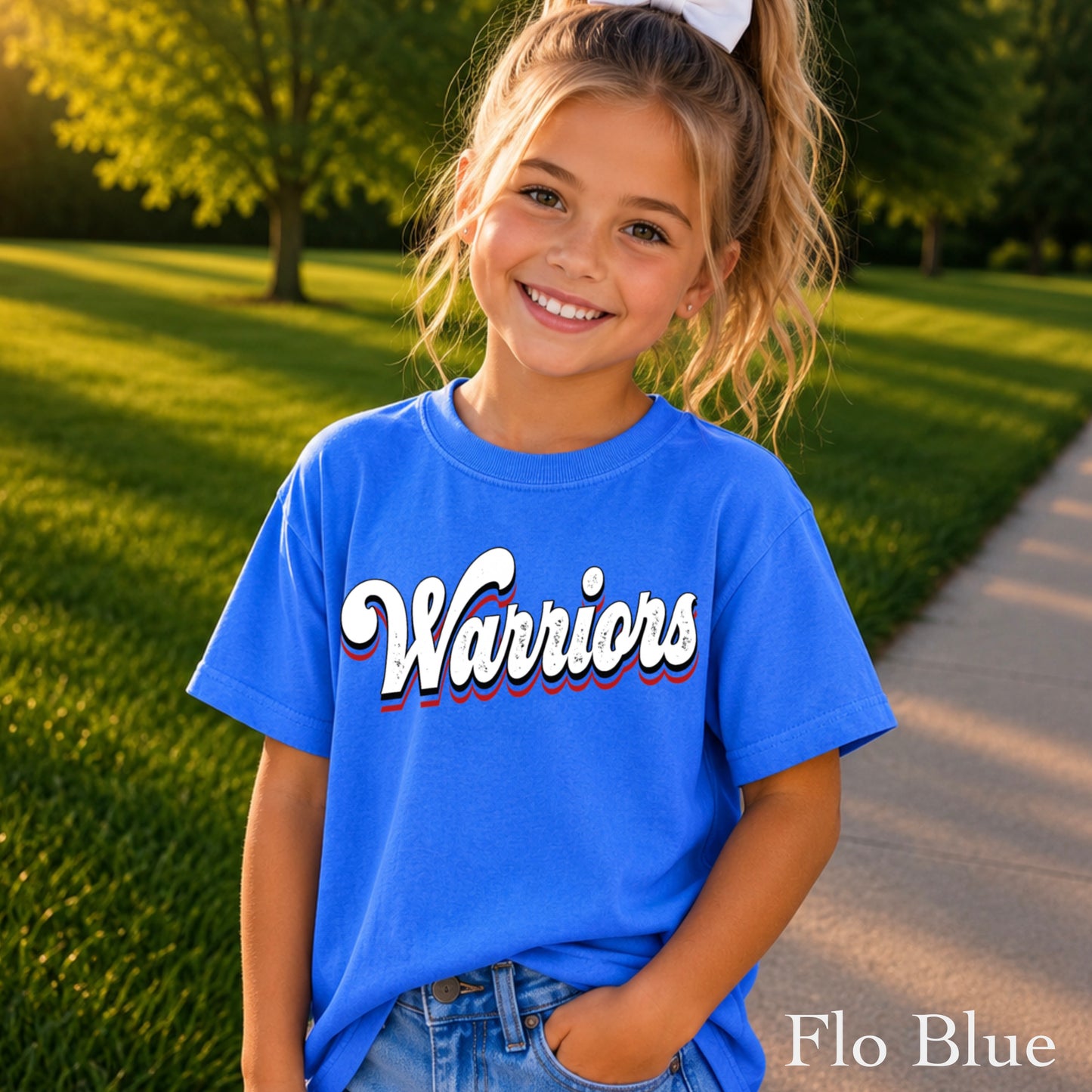 Warriors Youth Comfort Color T-Shirt