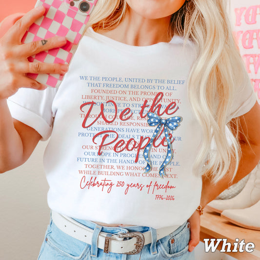 We The People Comfort Color Graphic Tee
