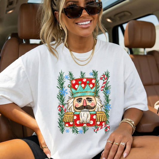 Preppy Nutcracker Christmas DTF Transfer