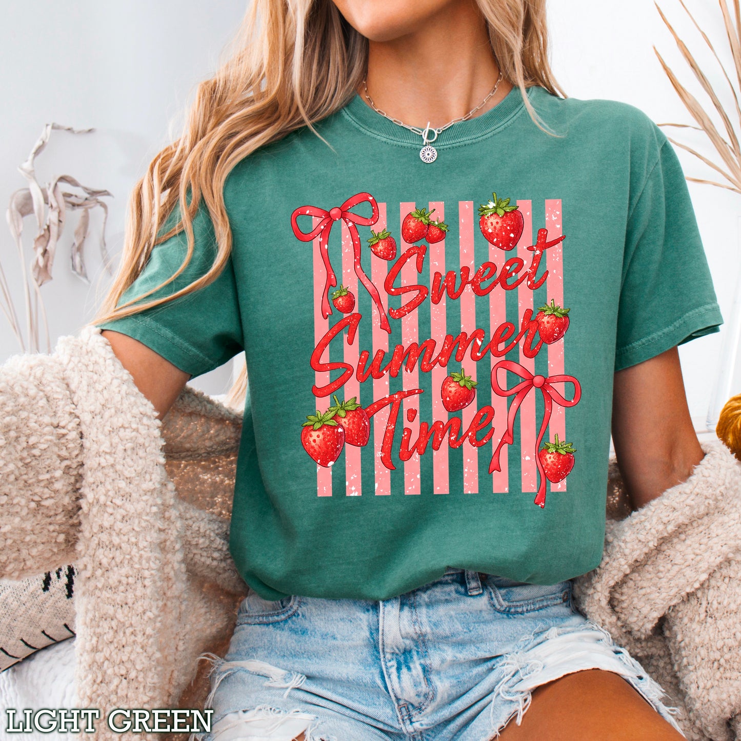 Sweet Summertime Comfort Color Graphic Tee