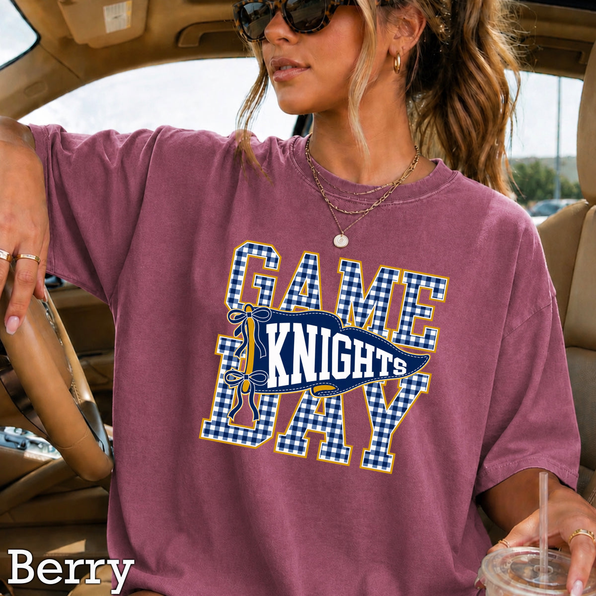 Knights Comfort Color Graphic Tee