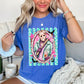 Horror Film Character Halloween Comfort Color Graphic Tee