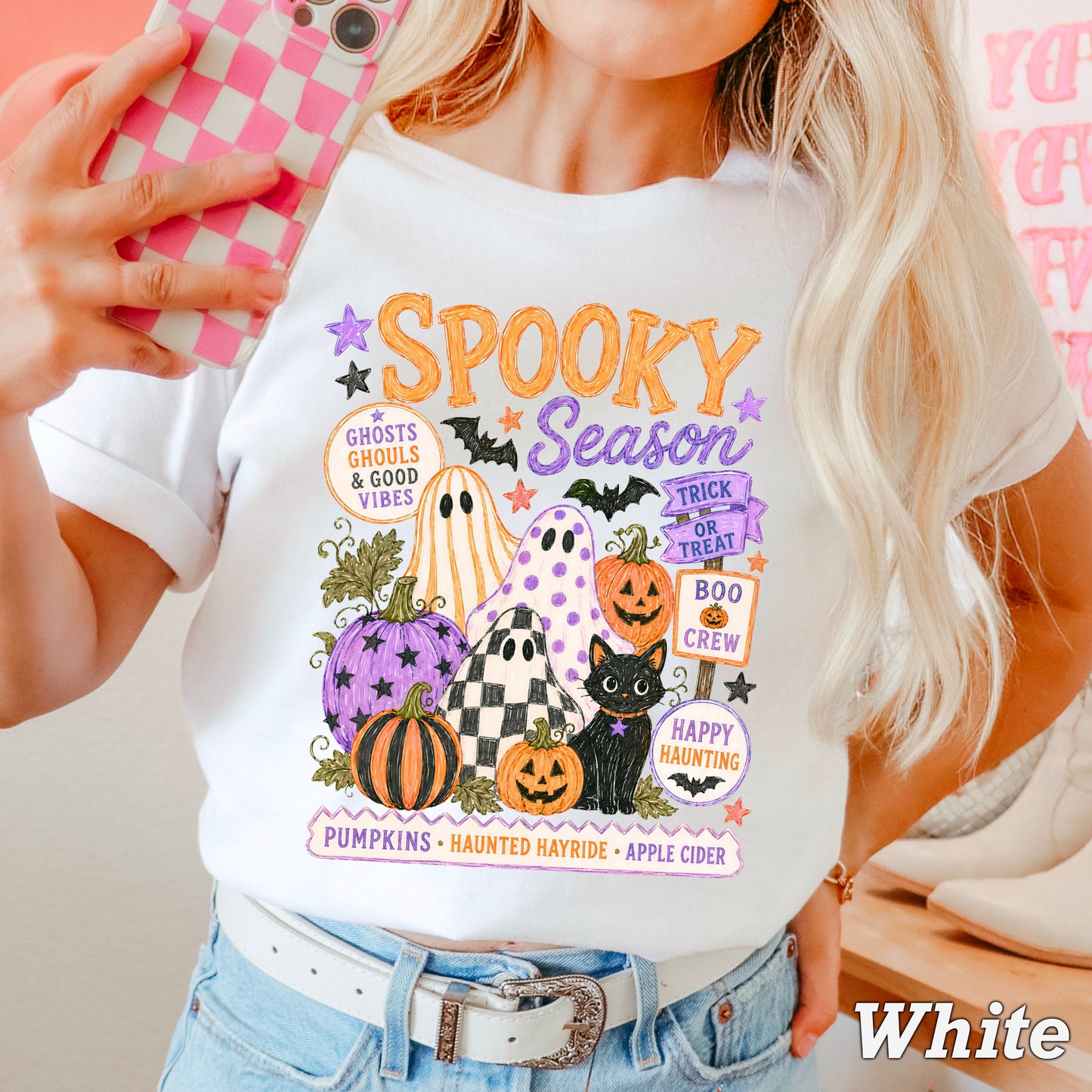 Spooky Season Comfort Color Graphic Tee