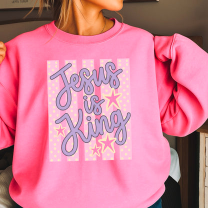 Jesus Is King Crewneck Sweatshirt