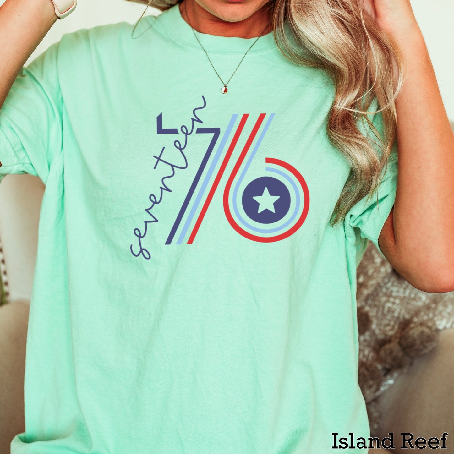Retro 1776 Comfort Color Graphic Tee
