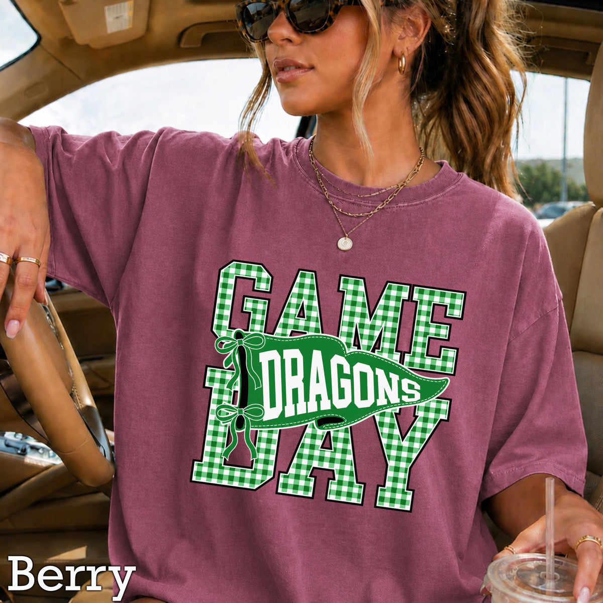 Dragons Comfort Color Graphic Tee