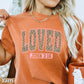 Leopard Loved John 3:16 Valentine’s Day Comfort Color Graphic Tee