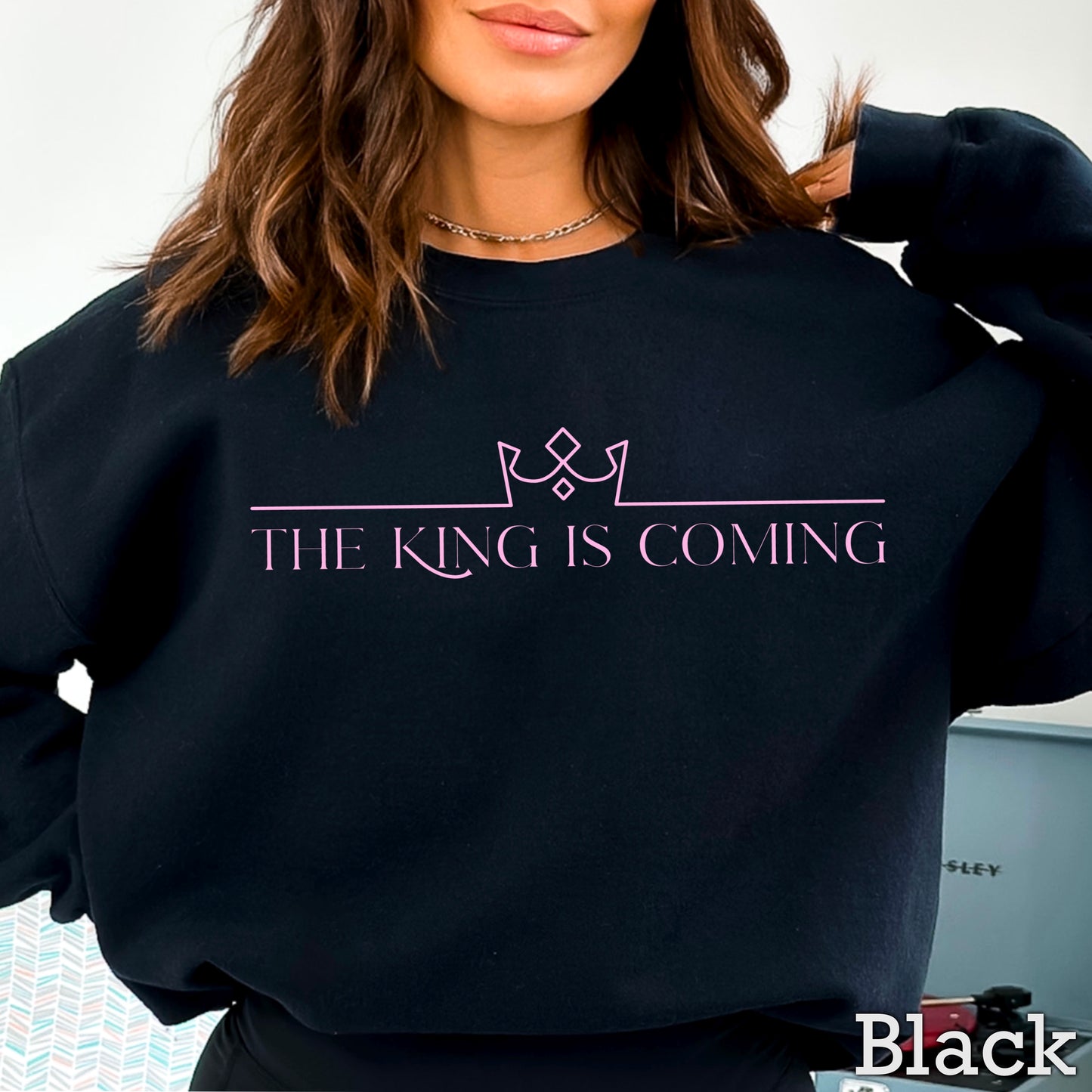 The King Is Coming Screen Print Transfer
